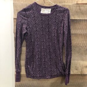 Aventura waffle knit top